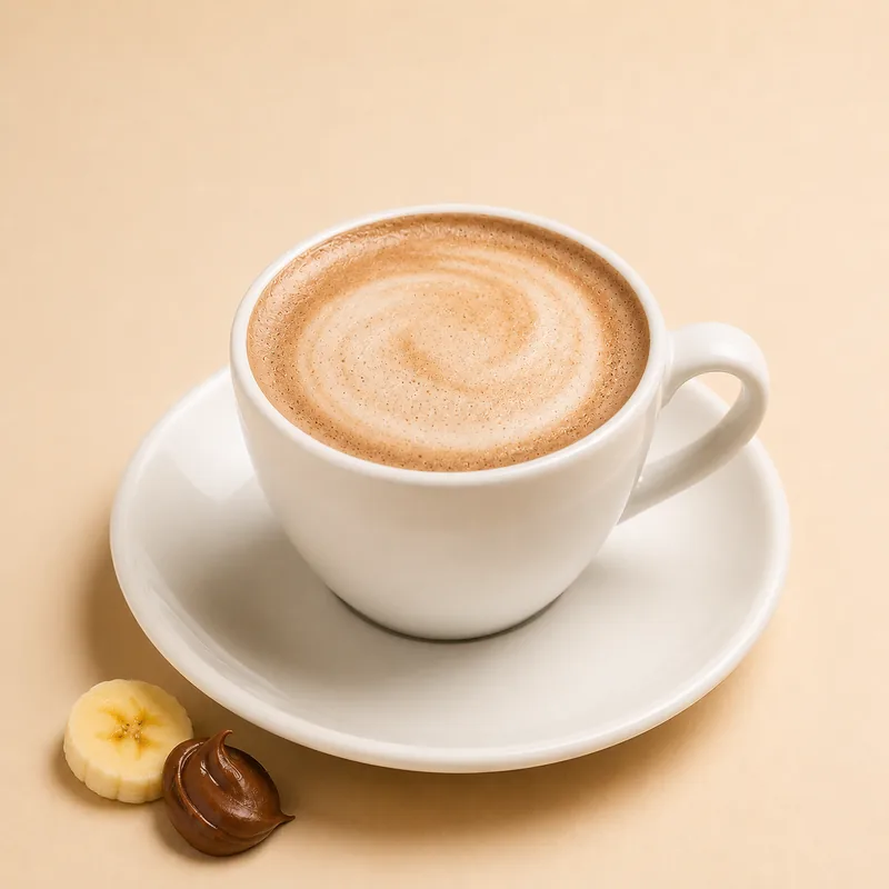 Капучино «Банановая нутелла» — Coffee&Wood