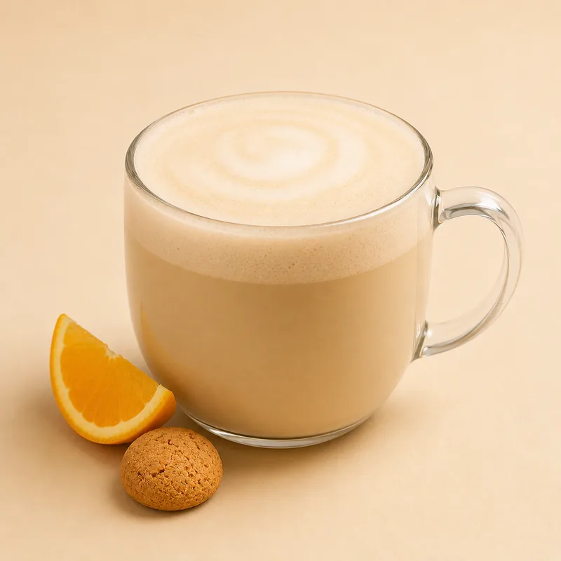 Раф «Миндальное печенье с апельсином» — Coffee&Wood